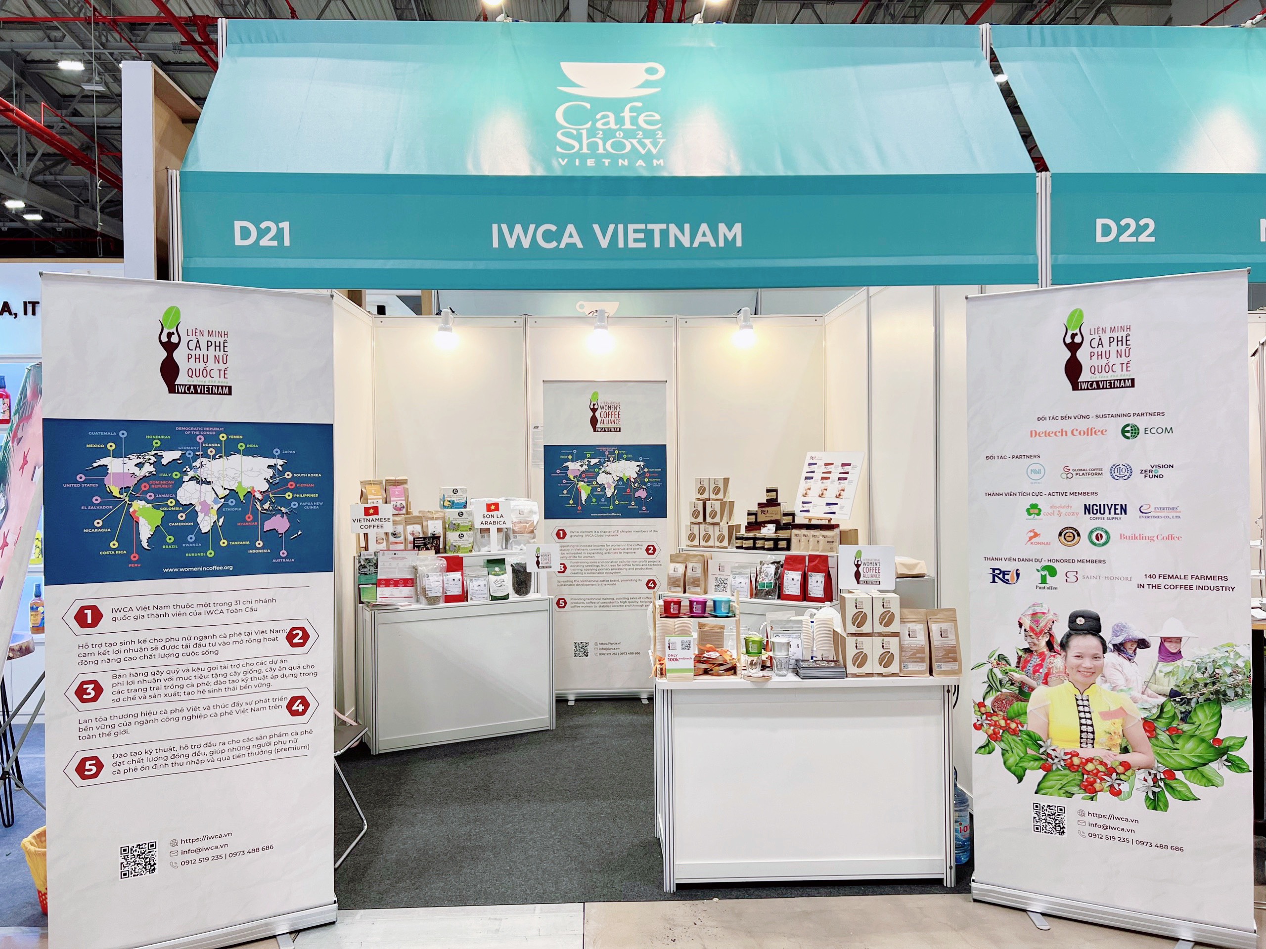 IWCA Vietnam tại Triển lãm Quốc tế Café show 2022