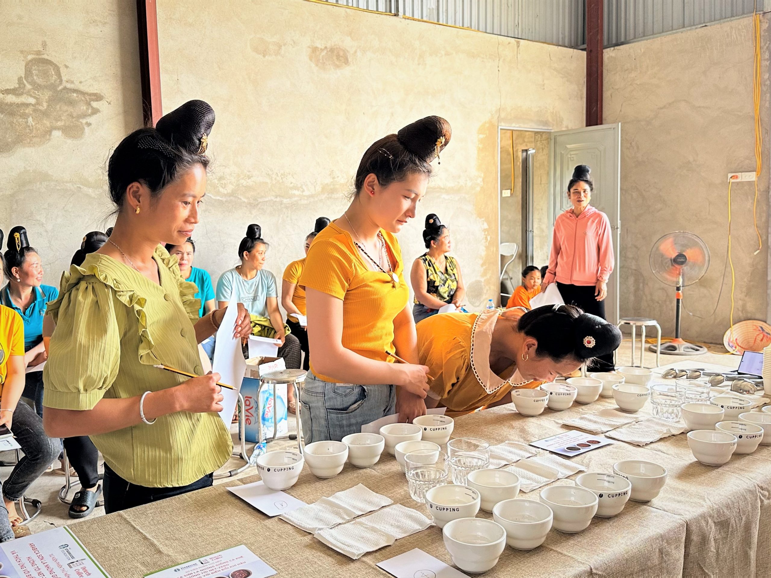 Enhancing Coffee Cupping Skills for Female Coffee Farmers